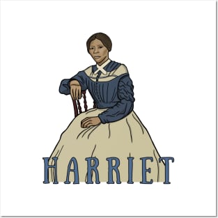 Harriet Tubman Portrait Posters and Art